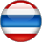 Static circular icon with horizontal stripes in red, white, and blue colors on a gray background.