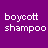 A static contact sheet of two animated frames showing pixelated white text on a solid purple background, with no visible characters or objects beyond the text itself.