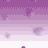 A 4x4 contact sheet of a purple-themed animated icon showing sequential frames where the text "YOU'VE BEEN SLIMED" gradually appears on cracked, slime-covered shapes against a gradient background with floating bubbles.