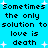 A 4-frame animated contact sheet showing a pixelated text-based icon with repeated phrases on a bright blue background, featuring white star-like sparkles and consistent color scheme across all frames.