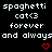 Pixelated text and red heart symbols on a black background, with repeated phrases and a static layout.