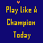 pixelated text icons on a dark blue background, with yellow and green text displaying phrases like "Play Like A Champion Today" and "Notre Dame all the way," some featuring small colored accent dots