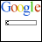 Google logo above search box with text evolving from 'c' to 'cute guys sorry, they're all taken'