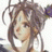 A 48x48 pixel buddy icon featuring a split composition with an anime-style character on the left and text elements on the right, displayed as part of a contact sheet.