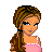 Pixel art contact sheet showing multiple frames of a female character in pink and white sportswear with text labels "Softball," "Playa," and "Kick Ass" on a gray background.