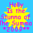 Yellow starburst shape with pink text reading "Holly Is the Stunna of The Summa *2009**" on a blue background.