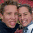 Four-person photo collage with red text 'M&M Forever' on black background, showing two couples in different settings.
