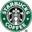 Green circular Starbucks Coffee logo with a gray siren figure, next to pixelated text reading 'starbucks holds the key to my HEART' on white background.