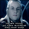 nine showing a character with long silver hair in a dark blue-toned scene, with text overlays changing