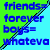 Pixelated static image with blue text on a green-to-blue gradient background featuring a diagonal line crossing through the text.