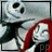Pixelated character with white face and red cape against green background, text 'OriginalIcons.com' in bright green.