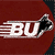 A pixelated icon shows a white 'BU' text with motion blur lines on a dark red background, next to a black and white stylized animal head.