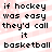 Pixelated text on a pink and white striped background with no visible animation changes.