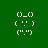 Pixelated white icon on dark green background with bright green horizontal bar shifting position