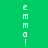 Green background with yellow rectangular blocks and vertical white pixelated text reading 'emo!' in three