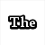 Pixelated text elements arranged in a with white and gray backgrounds