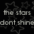 Black-and-white pixelated image with text and star outlines on left, metallic object on right.