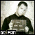 25 showing a person holding a sign with 'GC FAN' text, transitioning through various poses and expressions
