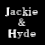 Four- with text and images: top-left 'Jackie & Hyde', top-right embracing couple, bottom-left kissing couple, bottom-right 'they need each other'