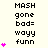 Pixelated text and pink heart icons arranged in a with varying heart counts per on a light background