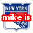 New York Rangers shield logo with red and blue text overlays changing across frames.