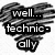 Four heart-shaped pixelated icons with black text on white background, each containing a phrase forming a sentence about romantic feelings.