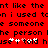 Red background with black pixelated text and white flower-like symbols in the lower portion.