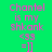 Green background with pink text reading "Chantel is my shkank <33 =]]" in a of three and two , with white horizontal bars appearing in the middle