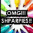 Colorful pencil radiating from center with text overlays and a heart symbol in the final frame.
