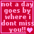 Red background with pink text reading "not a day goes by where i dont miss you!!" and a heart symbol, displayed in four showing animation changes