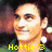 Pixelated image of a person with light skin tone, dark hair, and visible facial features including eyes, nose, mouth, and ears. Yellow text 'Hottie<3' appears at the bottom.