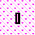 Pixelated icon with pink diagonal stripes on left, black vertical bar, blue 'LUV' text on right, and 'ABERCROMBIE' text at bottom.