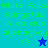 Pixelated text and symbols on a split background with cyan, blue, and dark blue sections.