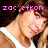 A four- shows a person in a white tank top with brown hair, each displaying different pink text above the head