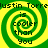 Green and yellow spiral pattern with text reading "Justin Torre is cooler than You" repeated across four quadrants.