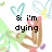 Pixelated image with pastel hearts and flowers, black text reading "i'm dying to know how you feel about me?" on a white background.
