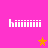 Four white bar graphs on a pink background with three stars changing color from orange to red across frames.