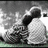 A split- image with grayscale and red text elements, featuring a couple embracing on the left and hands holding a heart on the right
