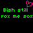 Pixelated green text on black background with pink heart symbol above, displaying repeated phrases and partial words.