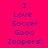 Four display identical text on varying pink backgrounds with pixelated purple lettering