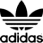 Black and white Adidas logo with three stripes above the word 'adidas' on a white background, next to green text reading 'Original Icons .com' on dark green.