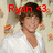 Pixelated image of a person with brown hair wearing a white shirt, overlaid with red text reading 'Ryan '93' against a light background with orange and brown accents.