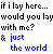 Static image of text-based icon with repeated phrases and blue highlighted words on white background.