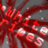 A 48x48 pixel animated contact sheet showing two frames of a buddy icon with red and white abstract shapes on the left and green text "Original Icons .com" on a dark green background on the right.