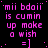 A static digital image displays repeated pink text on a black background with varying emoticon endings.