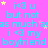 A static image with a bright pink background displaying repeated cyan text and yellow stars.