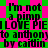 Pixelated text on a green and pink checkered background with repeated phrases.