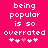 Pixelated text on bright pink background with animated heart symbols changing color.