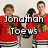 four showing two people in red hockey jerseys with black-and-white striped pants, holding hockey sticks and helmets, with text labels above them