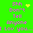 Green background with pink text reading "Shh Don't Tell Anyone I Lov you..." and yellow pixelated symbols, one heart and one starburst.